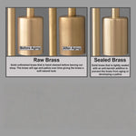 Load image into Gallery viewer, Glorica Glass Modern Brass & Opal Hanging Light Fixture – Contemporary Globe Chandelier for Home