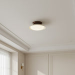 Cargar imagen en el visor de la Galería, Lámpara de Techo Moderna Oribela Dome – Luz LED Suave para Baño y Sala de Estar