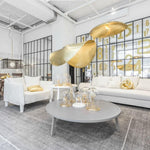 Load image into Gallery viewer, Hammered Brass Suspension Light