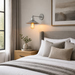 Load image into Gallery viewer, Galvanized Dome Industrial Wall Sconce