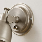 Load image into Gallery viewer, Brushed Nickel Adjustable Reading Wall Light