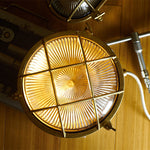 Charger l'image dans la visionneuse de galerie, Applique murale industrielle vintage avec verre cage pour éclairage extérieur et salle de bainApplique murale industrielle vintage avec verre cage pour éclairage extérieur et salle de bain