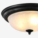 Bild in Gallery-Viewer laden, Close-up of frosted glass shade and warm light