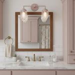 Bild in Gallery-Viewer laden, Tierlux Glass Art Deco Schminklicht – Geometrische Glas-Wandleuchte für moderne Badezimmer