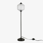 Load image into Gallery viewer, Eloise Textured Glass Pumpkin-Inspired Floor Lamp - Organic Artistry and Retro Style for Living Rooms