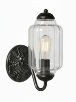 Load image into Gallery viewer, Vintage Milk Glass Sconce Bedside Hallway Eloise Wall Sconce