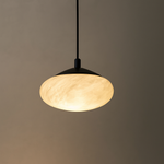 Bild in Gallery-Viewer laden, Alabaster Mini Marmor Pilz Pendelleuchte