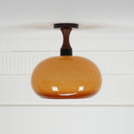 Charger l'image dans la visionneuse de galerie, Plafonnier vintage en verre de Murano