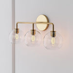 Load image into Gallery viewer, Selvion Art-Glass Globe Wall Sconce – Elegant Modern Wall Light for Bathrooms, Halls & Living Spaces