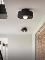 Load image into Gallery viewer, Resin Ceiling Light - Chunky Cylindrical Modern Flush Mount Fixture