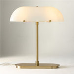 Charger l'image dans la visionneuse de galerie, Lampe de table Ferosa en forme de bateau – Finition laiton vintage pour salon moderne