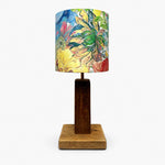 Load image into Gallery viewer, Coastal Botanical fabric table lamp