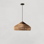 Load image into Gallery viewer, Harp Braided Rattan Pendant Lamp