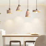 Load image into Gallery viewer, Alagusmo Minimalist Travertine Pendant Light