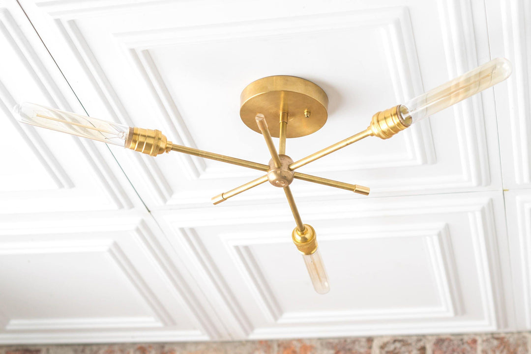 Lustre industriel Mobilux Line - Plafonnier moderne pour la maison