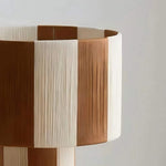 Cargar imagen en el visor de la Galería, Coffee and cream woven shade panels shown close up