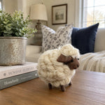 Cargar imagen en el visor de la Galería, handmade wool felt sheep figurine