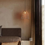 Load image into Gallery viewer, Runa Boho Rattan Pendant Light