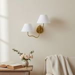 Load image into Gallery viewer, Arlen Modern Minimalist Fabric Wall Sconce – Soft Glow Wall Lamp for Bedroom & Living Room