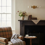 Cargar imagen en el visor de la Galería, Aplique de pared Lumio Globe de cristal transparente – Lámpara de pared moderna de estilo industrial para tocador y pasillo