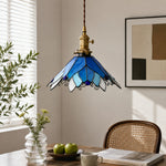 Cargar imagen en el visor de la Galería, Handcrafted Stained Glass Pendant Light Collection
