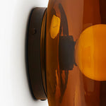 Bild in Gallery-Viewer laden, Coloria Minimalistischer Gebogener Glasschirm Wandleuchte — Zeitgenössischer Vintage-Stil Wandleuchte für Wohnbereiche und Hotels
