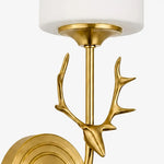 Load image into Gallery viewer, Antler ornament and support arm detail