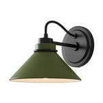 Cargar imagen en el visor de la Galería, Aplique de pared Aurenza con brazo curvo y forma de globo: lámpara de pared industrial moderna para baño, dormitorio y pasillo.