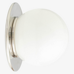 Load image into Gallery viewer, Glorica Glass Modern Glass Globe Wall Sconce - Sleek Metal Design for Living Rooms and Bedrooms