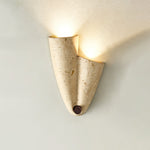 Bild in Gallery-Viewer laden, Travertin-Wandlampe – Minimalistische Stein-Wandleuchte Dekorative Beleuchtung für Wohnzimmer