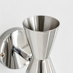 Cargar imagen en el visor de la Galería, Polished Bauhaus Cone Wall Sconce