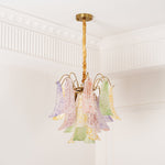 Load image into Gallery viewer, Mazzega Murano Glass Chandelier