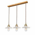Charger l'image dans la visionneuse de galerie, pleated ceramic pendant light 05