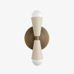 Bild in Gallery-Viewer laden, Pyralis Cone Modern Cone Wandlampe – Modernes Bauernhaus Metall Wandleuchte für Flur oder Badezimmer