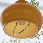 Bild in Gallery-Viewer laden, Lunea Nordische Verstellbare Retro Creme Glas Pendelleuchte