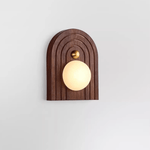 Bild in Gallery-Viewer laden, Bezel Alabaster Wandleuchte