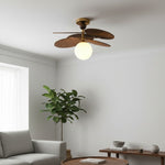 Charger l'image dans la visionneuse de galerie, Lustre à feuilles en cascade Orrise - Métal et bois modernes pour chambres et salons