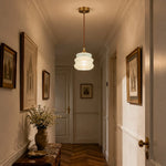 Load image into Gallery viewer, Pendant light glowing in a hallway