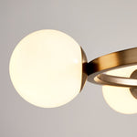 Load image into Gallery viewer, Brelia Modern Round Chandelier - Glass Globe Design For Modern Home