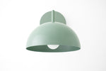 Load image into Gallery viewer, Metio Dome Wall Sconce – Mid-Century Dome Shade for Living Room