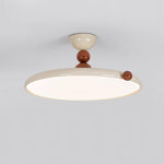 Load image into Gallery viewer, Round Flying Disc Ceiling Light - Retro Style Metal Acrylic