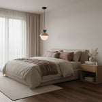 Charger l'image dans la visionneuse de galerie, Lampe suspendue macaron nordique minimaliste Frovela pour salle à manger et coins cosy