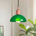 Load image into Gallery viewer, Aurora Nordic Colorful Bowl Pendant Light