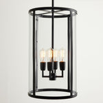 Load image into Gallery viewer, Ferrix Glass Outdoor Pendant Light - Industrial Front Porch Lighting