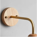 Bild in Gallery-Viewer laden, Discra Minimalistische Skulpturale Runde Wandleuchte — Natürlicher Stil Wandlampe für Flur und Schlafzimmer U18