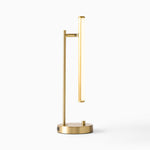 Load image into Gallery viewer, Voro Linear Rod Led Table Lamp - Modern Gold Style With Usb Port