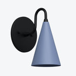 Load image into Gallery viewer, Curved Metal Shade Sconce Vintage Style Wall Light - Entryway Stairwell Lighting