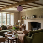 Load image into Gallery viewer, Eloise Flush Mount Milk Glass Ceiling Light – Modern Accent Lighting with Artistic Glass Shade