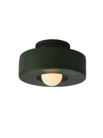 Load image into Gallery viewer, Resin Ceiling Light - Chunky Cylindrical Modern Flush Mount Fixture