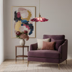 Load image into Gallery viewer, Blossix Elegant Art Pendant Lamp - Glass Flower Shade Design for Living or Dining Room N24